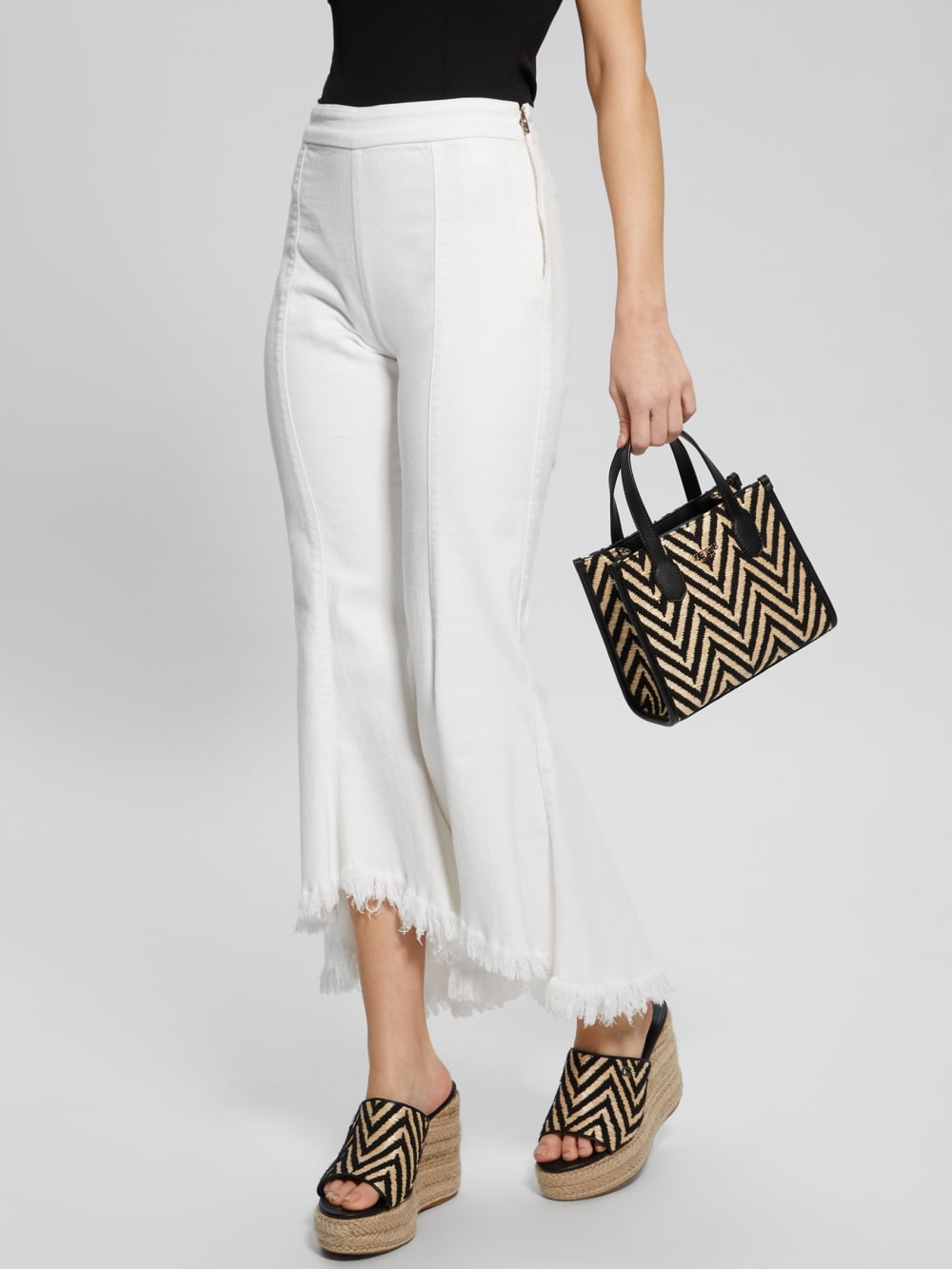 Silvana Chevron Mini Tote - Image 2