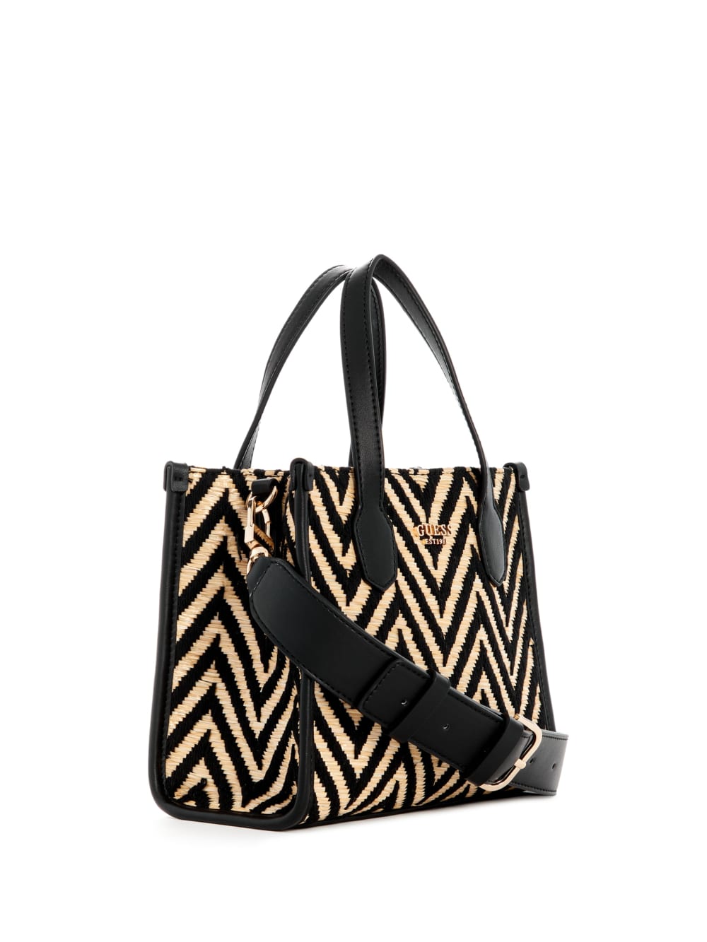 Silvana Chevron Mini Tote - Image 3