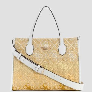 Silvana Raffia Tote