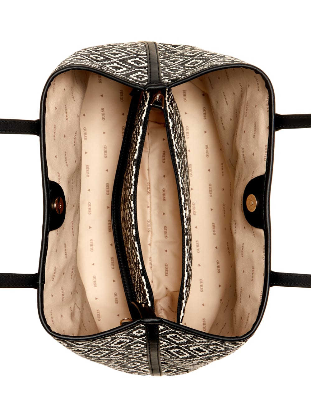 Vikky Straw Tote Set - Image 6