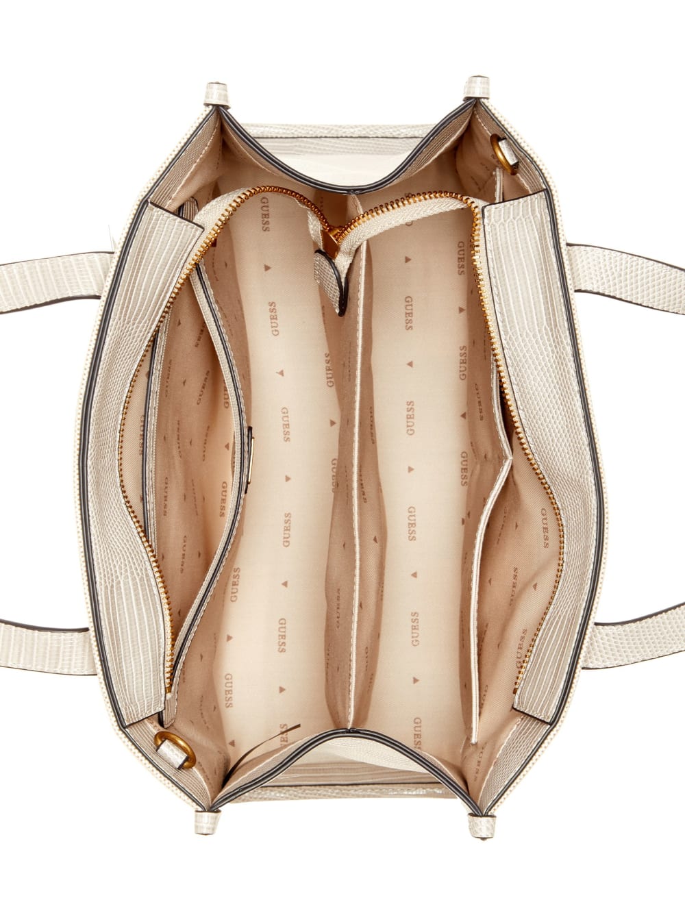 G Status Snake-Embossed Tote - Image 5