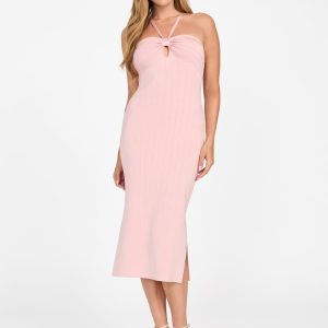 Sofie Keyhole Sweater Dress