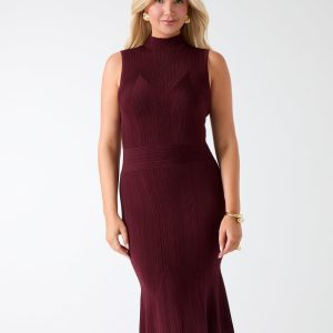 Adwoa Mock-Neck Dress
