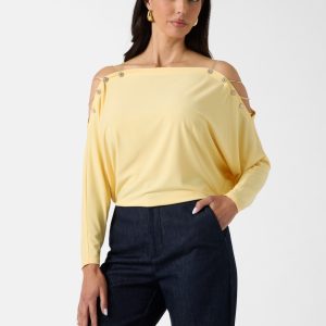 Eco Adri Off-the-Shoulder Crystal Top
