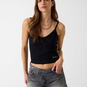 Viscose-blend tank top