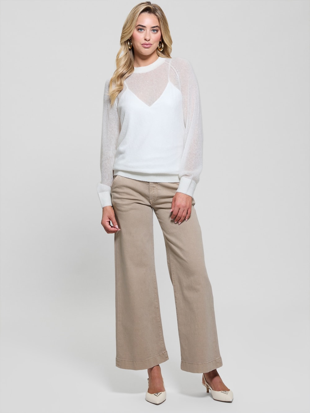 Izabella Wool-Blend Sweater - Image 2