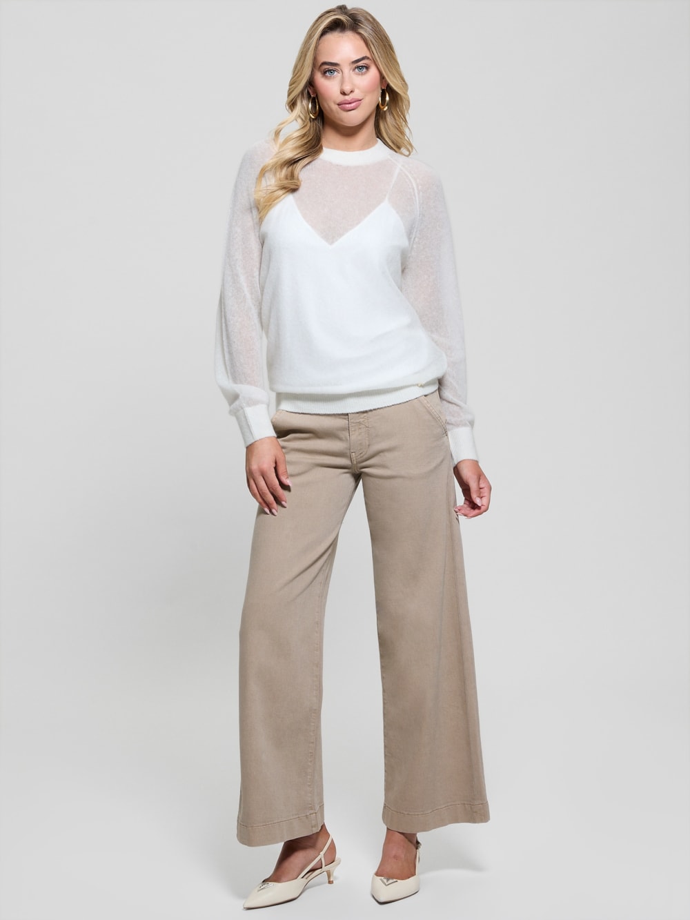 Izabella Wool-Blend Sweater - Image 5