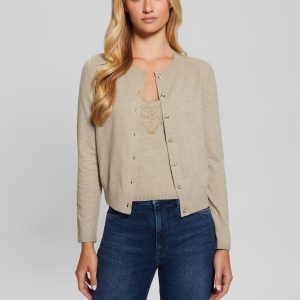 Eco Mena Crewneck Cardigan