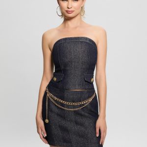 Chany Denim Corset