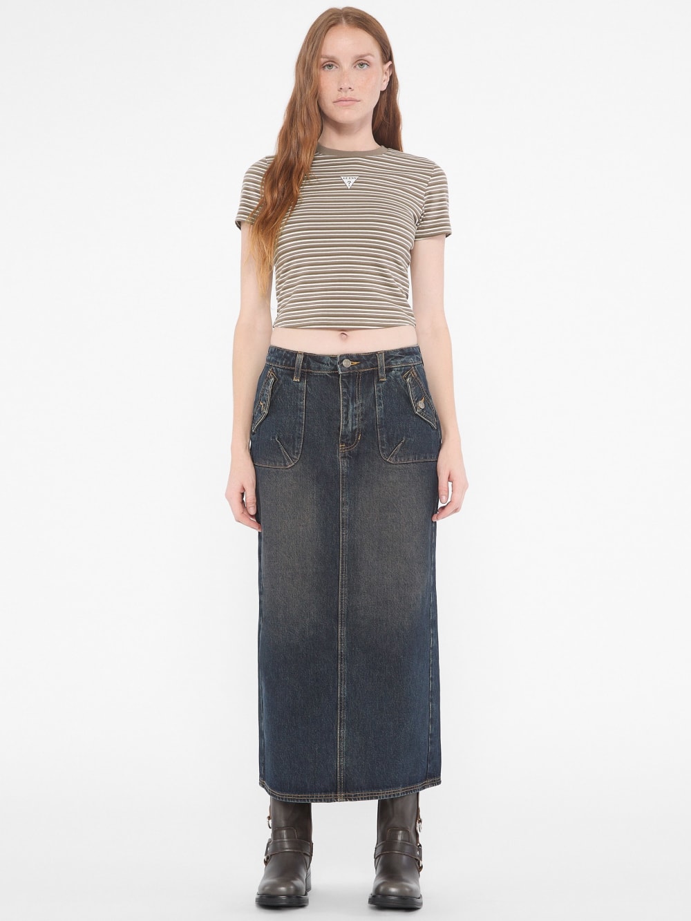 GUESS Originals Striped Baby Tee - Image 2