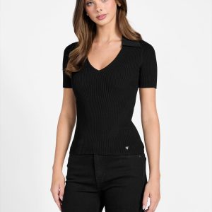 Viscose-blend top