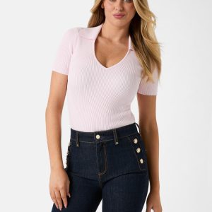 Viscose-blend top