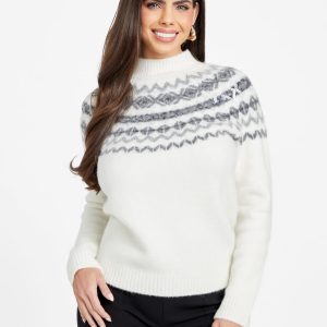 Akilah Mock-Neck Sweater