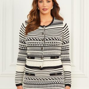 Arianna Stitched Cardigan Sweater