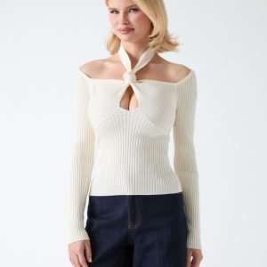 Kingsley Silk-Blend Sweater Top