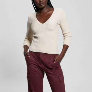 Eco Cirila Ribbed Sweater Top