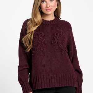 Ahlam Crewneck Embroidered Sweater