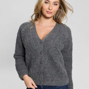 Amelia Pointelle Cardigan