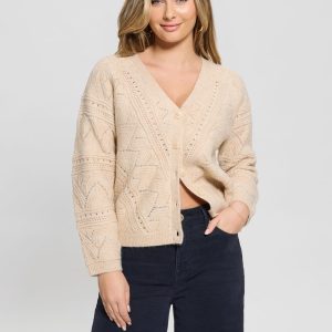 Amelia Pointelle Cardigan