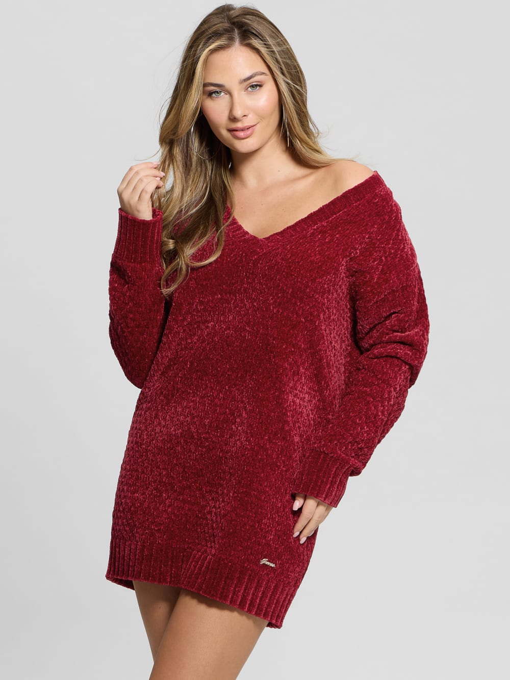 Eco Talia Longline Chenille Sweater - Image 2