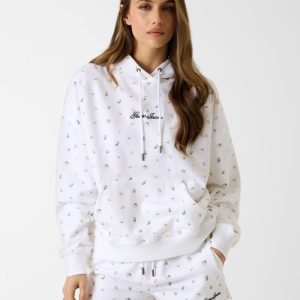 Printed hooded sweatshirt