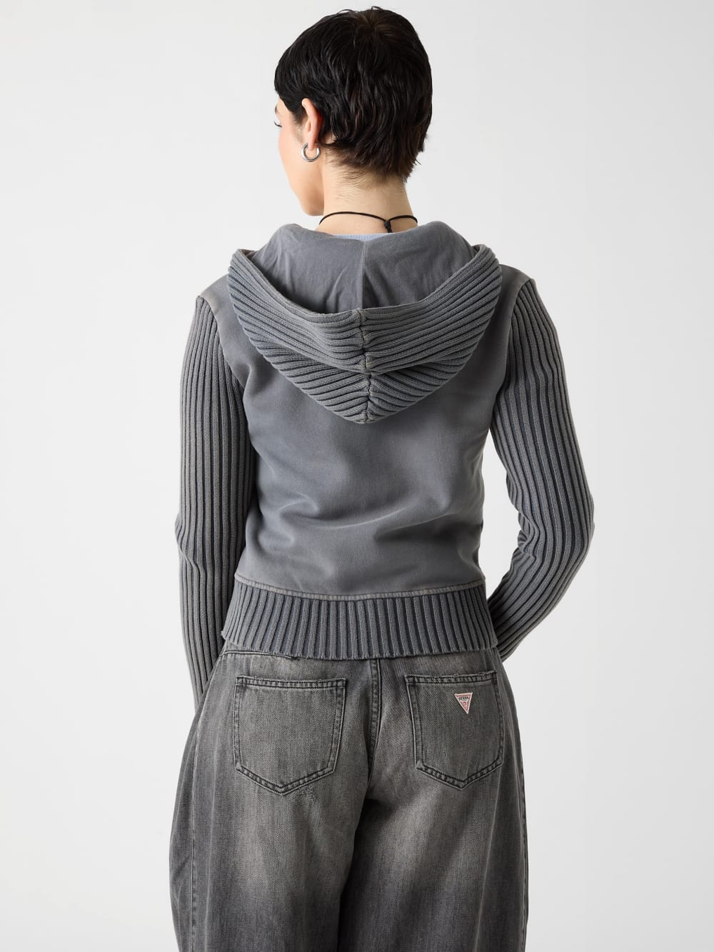 GUESS Originals Eco Zip Hoodie - Image 4
