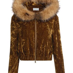 velour hoodie