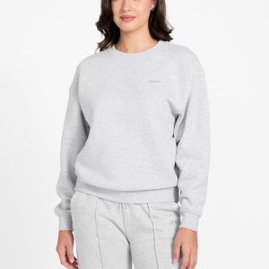 Crew neck logo sweatshirt