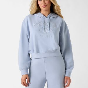 Embroidered logo sweatshirt