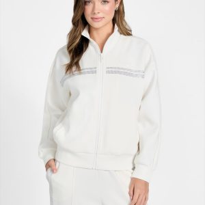Rhinestone scuba sweatshirt