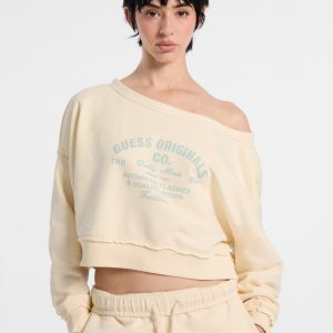 GUESS Originals Eco Boat-Neck Sweatshirt