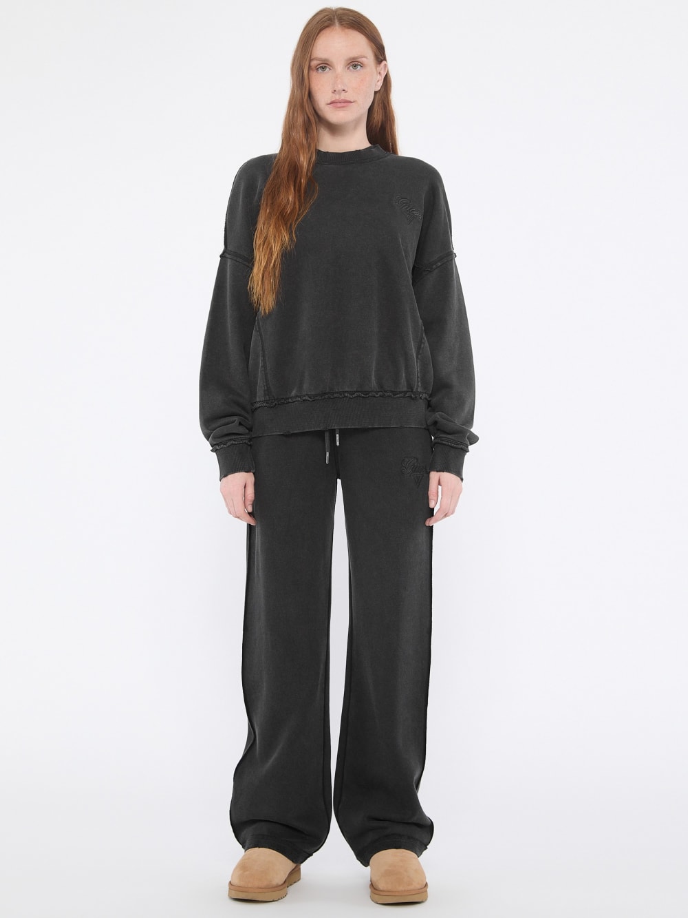 GUESS Originals Distressed Pullover - Image 2