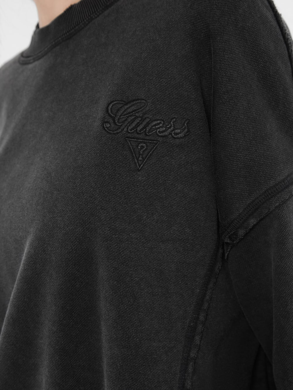 GUESS Originals Distressed Pullover - Image 4