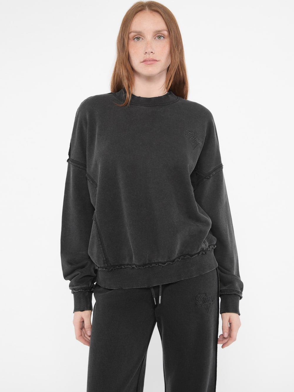 GUESS Originals Distressed Pullover - Image 5