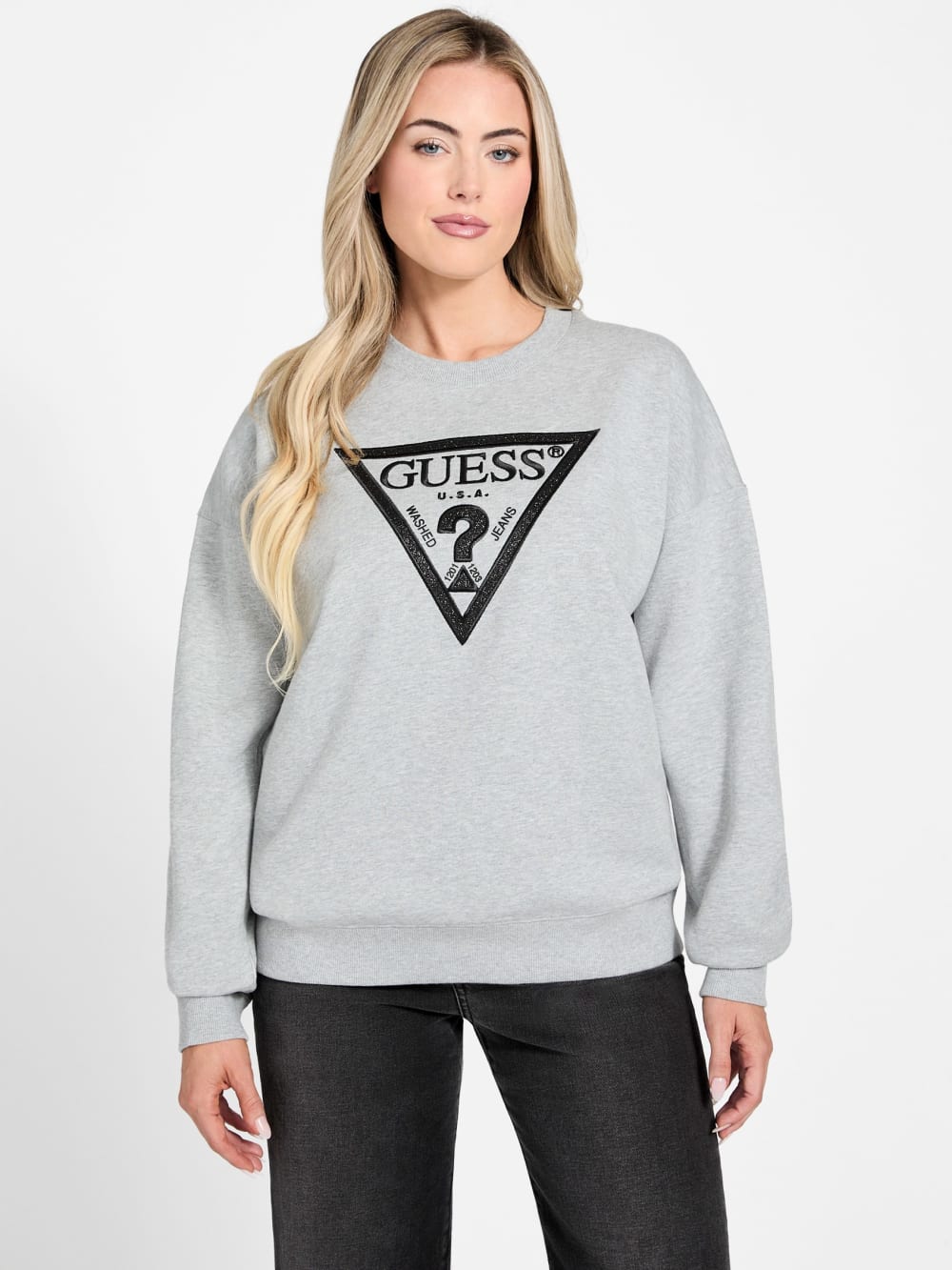 Eco Glitter Triangle Sweatshirt