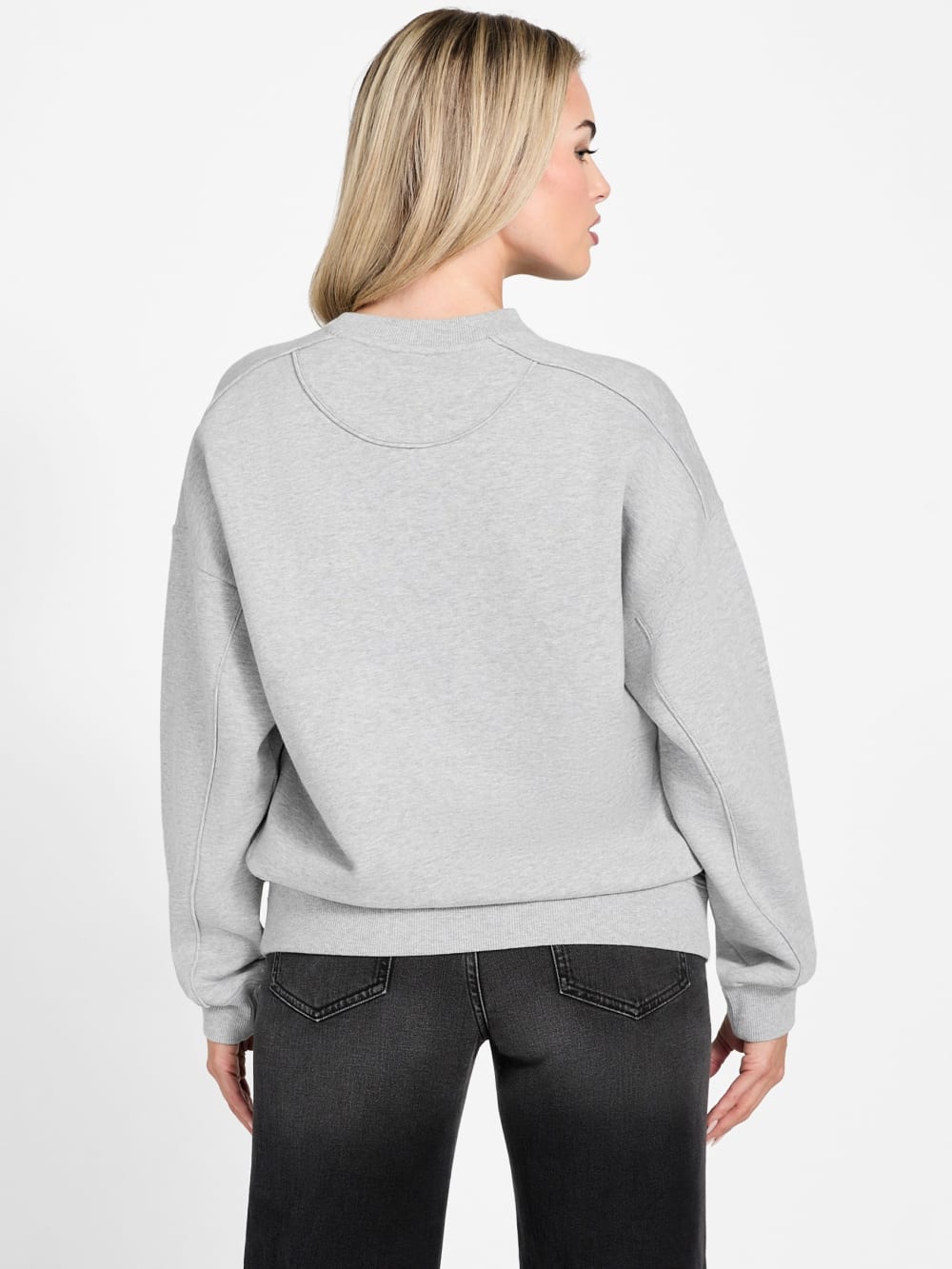 Eco Glitter Triangle Sweatshirt - Image 4