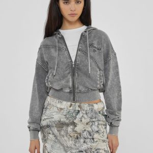 GUESS Originals Panel Washed Hoodie