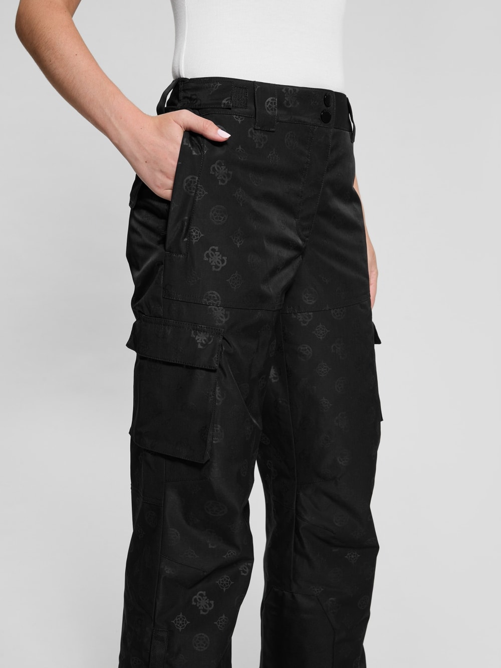 Eco Peony Cargo Ski Pants - Image 3