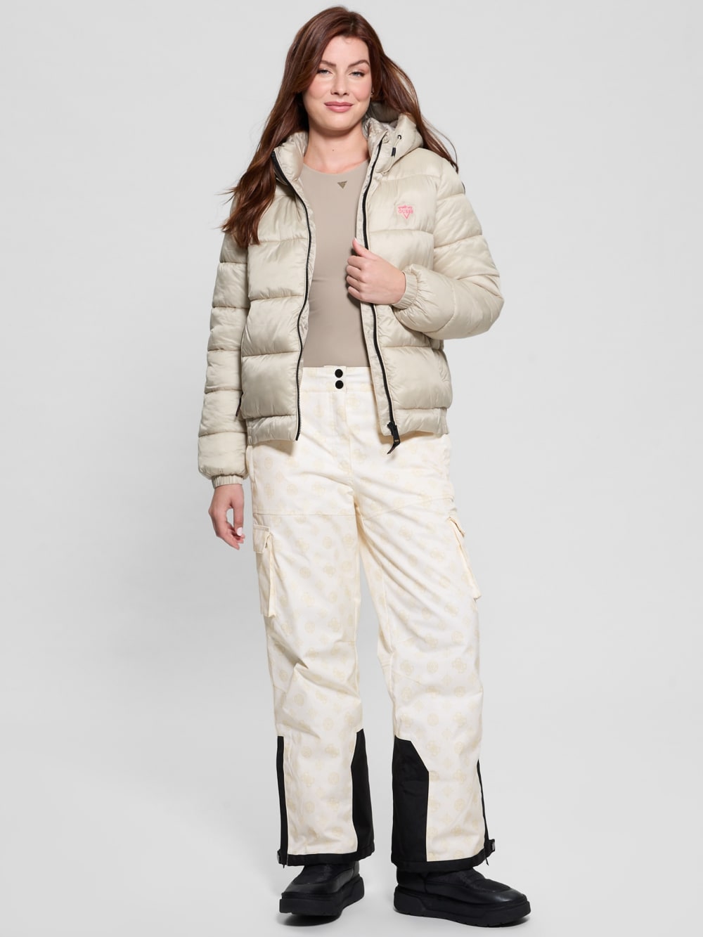 Eco Peony Cargo Ski Pants - Image 2