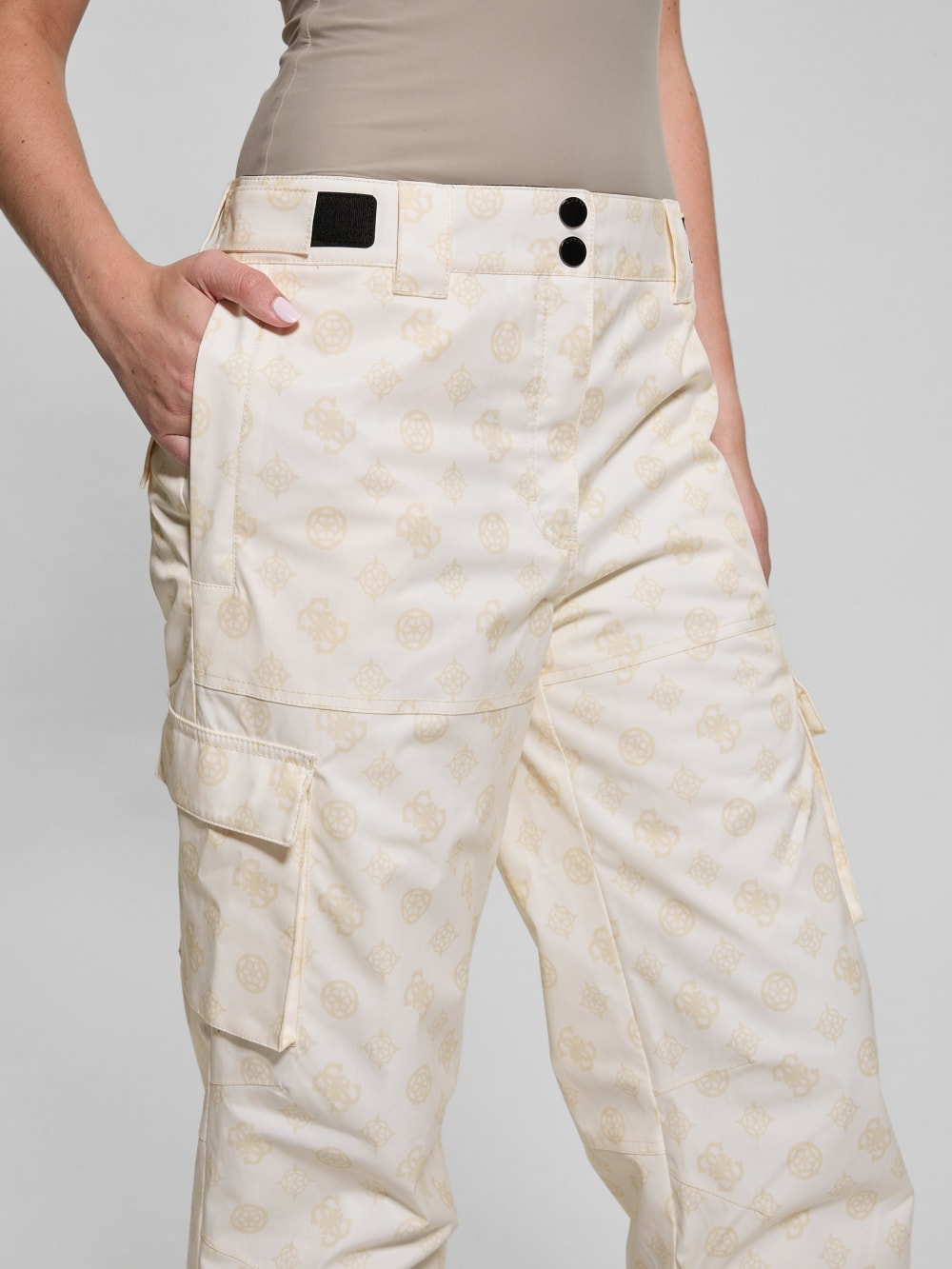Eco Peony Cargo Ski Pants - Image 3