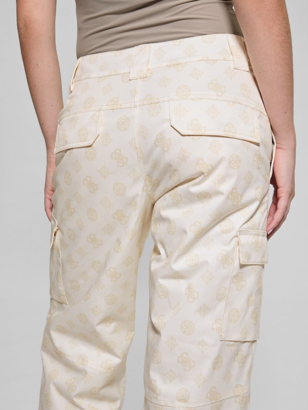 Eco Peony Cargo Ski Pants - Image 4