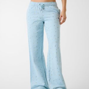 Floral print joggers