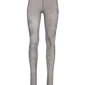 mesh leggings