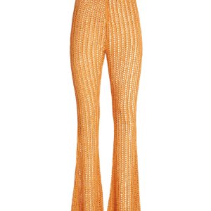 open knit bottoms
