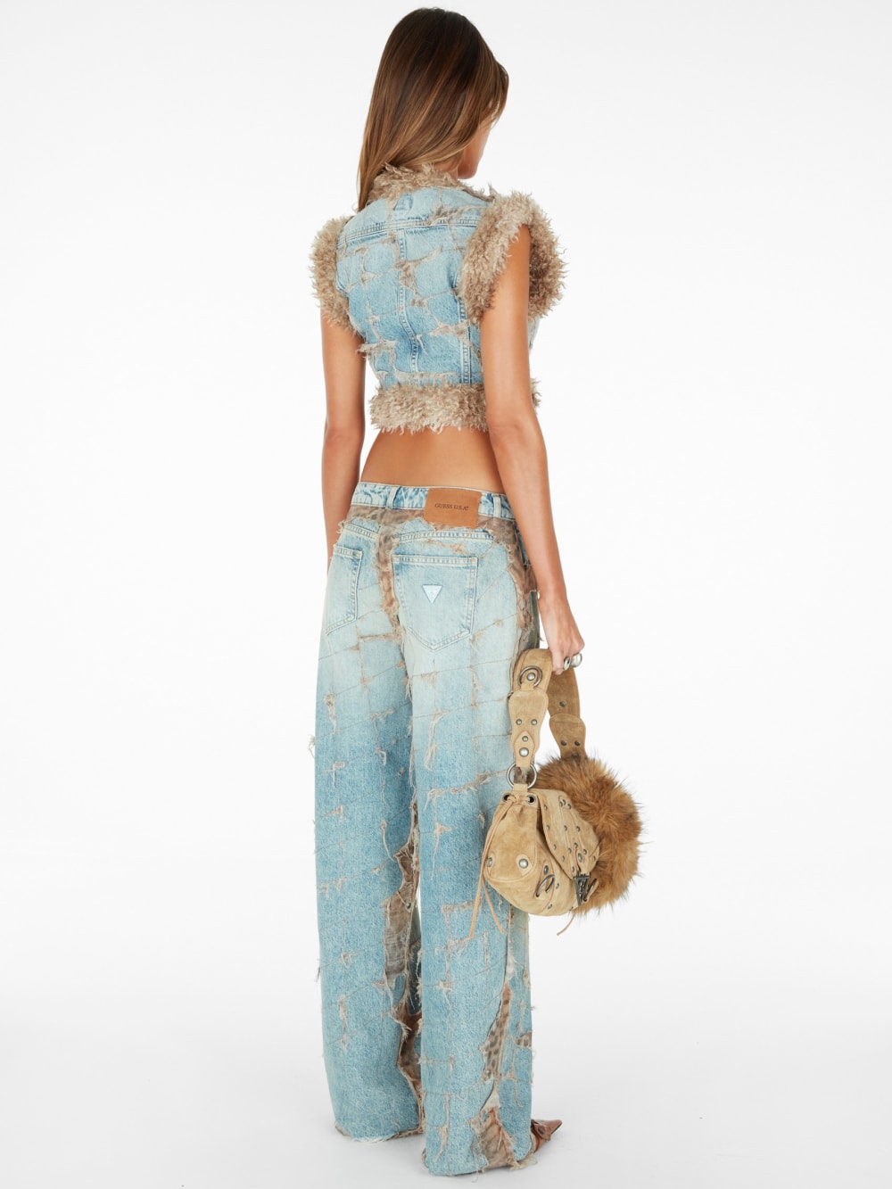 baggy burnt jeans - Image 4