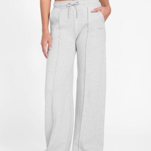 Straight wide-leg pants