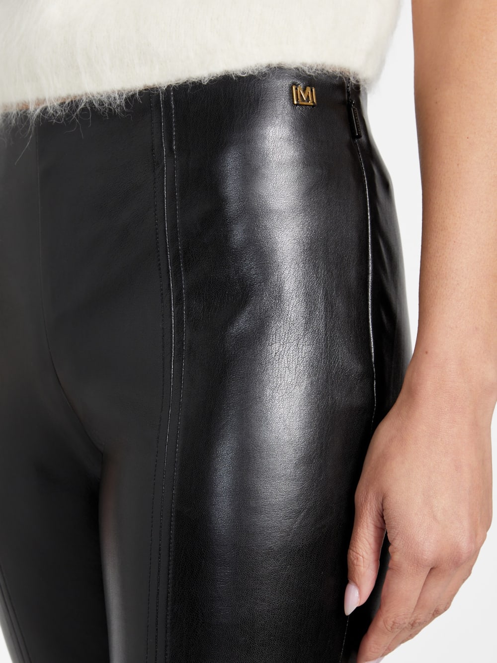Gladys Faux-Leather Skinny Pant - Image 3