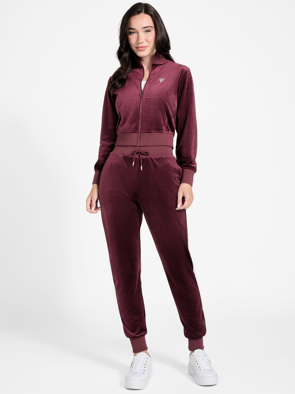 Couture Velvet Jogger Pants - Image 2