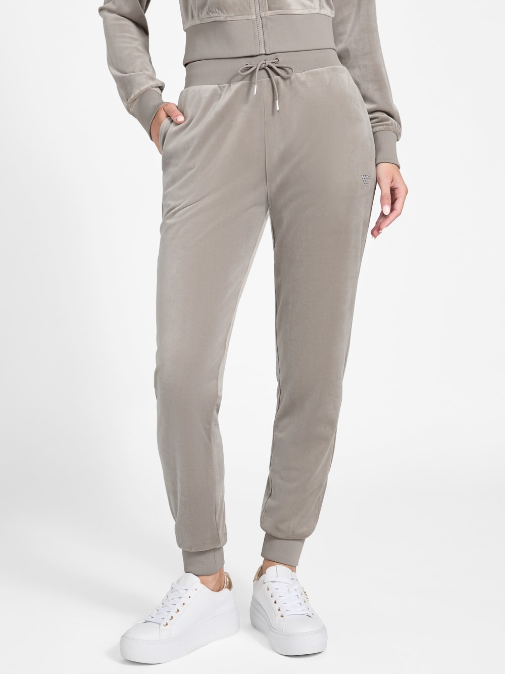 Couture Velvet Jogger Pants
