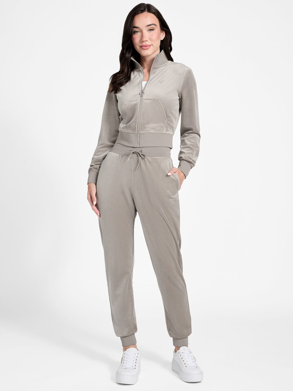 Couture Velvet Jogger Pants - Image 2